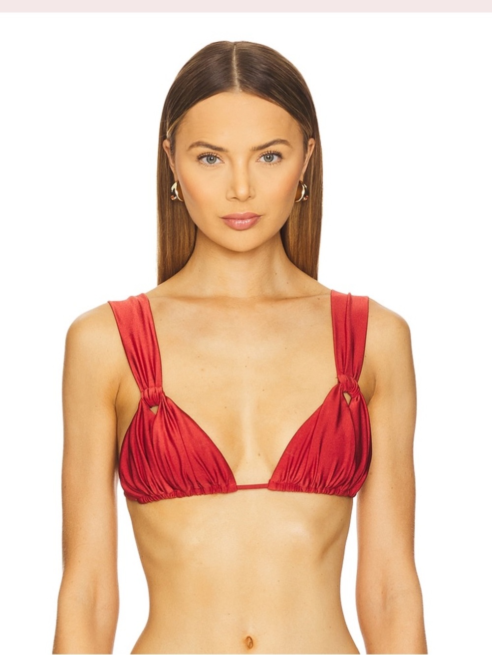 Lissa top in crimson